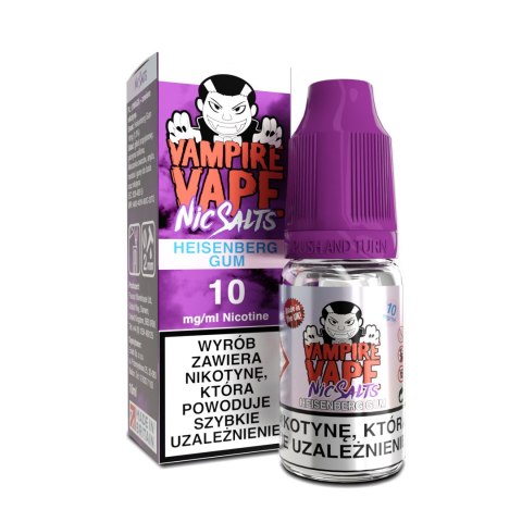 Liquid Vampire Vape Salt 10mg - Heisenberg Gum