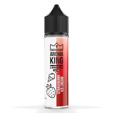 Longfill Aroma King - Strawberry Ice Cream 10/60ml