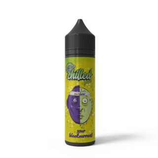 Longfill Chilled Face Rainbow - Sour Blackcurrant 10/60ml