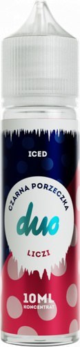 Longfill Duo Iced - Czarna Porzeczka Liczi 10/60ml