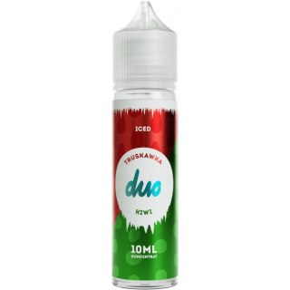 Longfill Duo Iced - Truskawka Kiwi 10/60ml