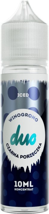 Longfill Duo Iced - Winogron Czarna Porzeczka 10/60ml