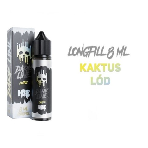 Longfill Dark Line ICE - Cactus 8/60ml