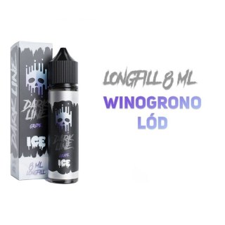 Longfill Dark Line ICE - Grape 8/60ml