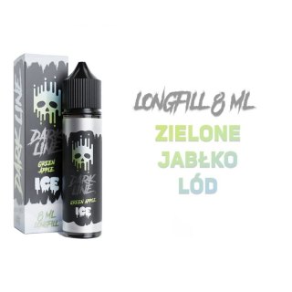 Longfill Dark Line ICE - Green Apple 8/60ml