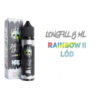 Longfill Dark Line ICE - Rainbow II 8/60ml