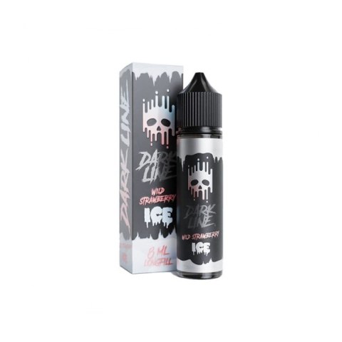 Longfill Dark Line ICE - Wild Strawberry 8/60ml