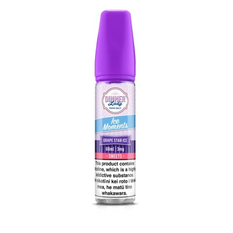 Longfill Dinner Lady - Grape Star Ice 18/60ml