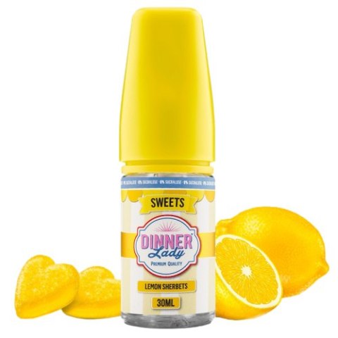 Longfill Dinner Lady - Lemon Sherbets 6/30ml