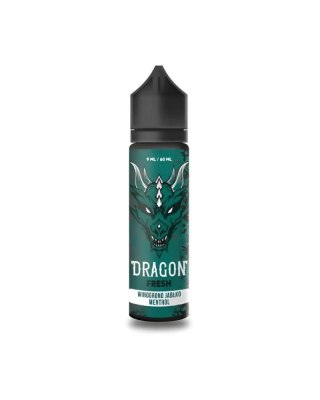 Longfill Dragon Fresh - Winogrono Jabłko Menthol 9/60ml