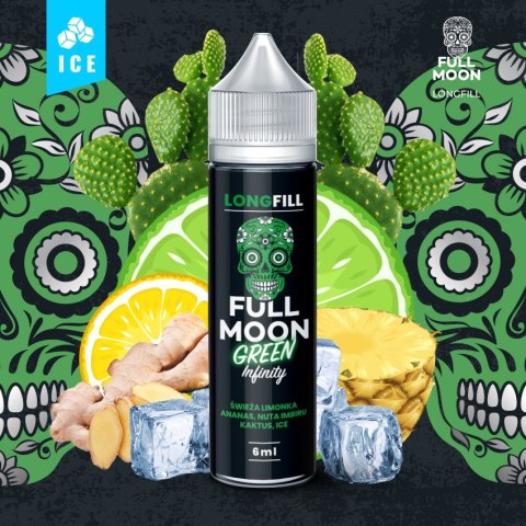 Longfill Full Moon 6/60 ml - Green Infinity