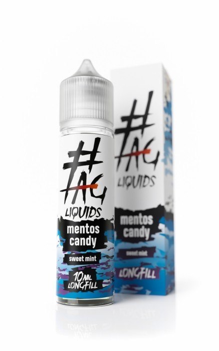 Longfill Hasztag #TAG - Mentos Candy 10/60ml