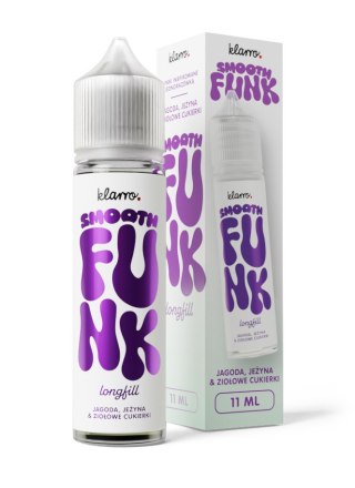 Longfill Klarro Smooth Funk - Jagoda Jeżyna & Ziołowe Cukierki 11/60ml