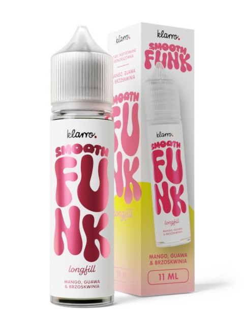 Longfill Klarro Smooth Funk - Mango Guawa & Brzoskwinia 11/60ml