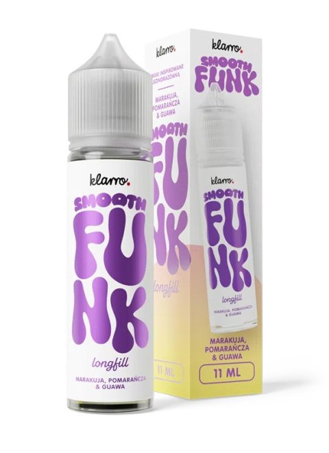 Longfill Klarro Smooth Funk - Marakuja Pomarańcza & Guawa 11/60ml