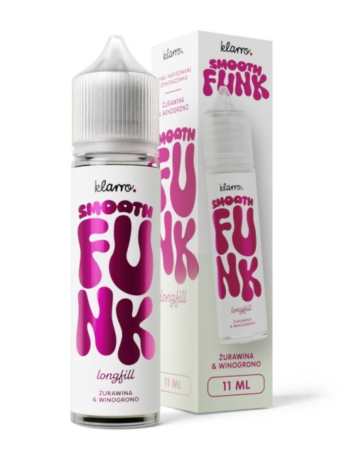 Longfill Klarro Smooth Funk - Żurawina & Winogrono 11/60ml