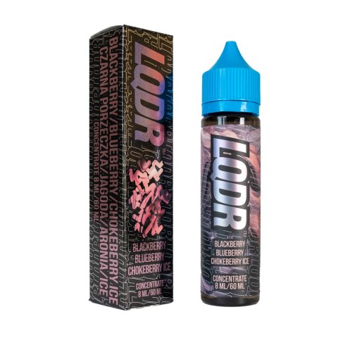 Longfill LQDR - Blackberry Blueberry Chokeberry ICE 8/60ml