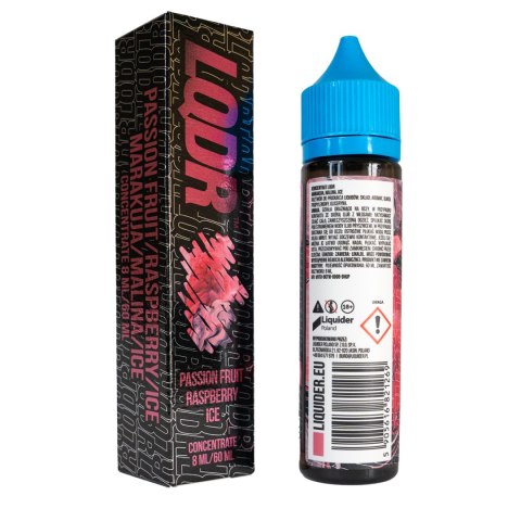 Longfill LQDR - Passion Fruit Raspberry Ice 8/60ml