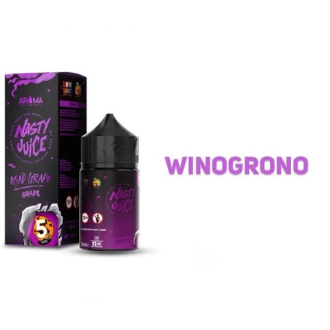 Longfill Nasty Juice - Asap Grape 5/60ml