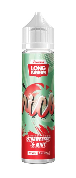 Longfill Nico - Strawberry & Mint 10/60ml