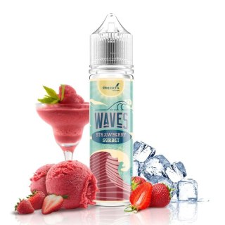 Longfill Omerta Waves - Strawberry Sorbet 10/60ml