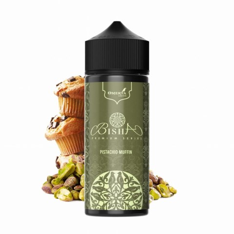 Longfill Omerta Bisha - Pistachio Muffin 20/120ml