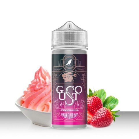 Longfill Omerta Gusto - Strawberry Cream 20/120ml