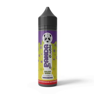 Longfill Panda Double - Zielony Banan Winogrono 10/60ml