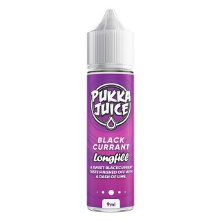 Longfill Pukka Juice - Blackcurrant 9/60ml