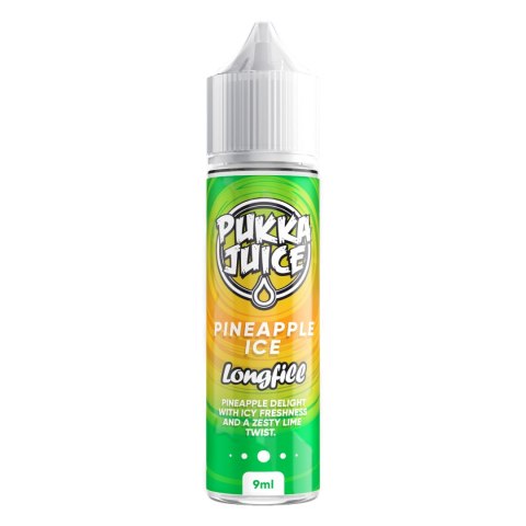 Longfill Pukka Juice - Pineapple Ice 9/60ml