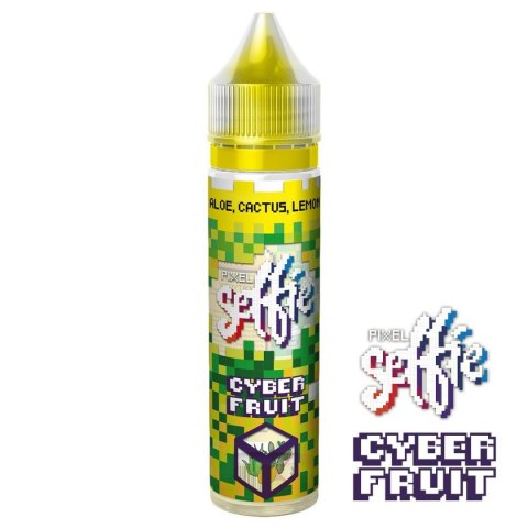 Longfill Selfie Pixel Cyber Fruit - Aloe, Cactus, Lemon 9/60ml