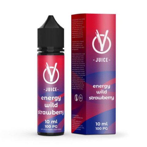 Longfill VBar VJuice - Energy Wild Strawberry 10/60ml