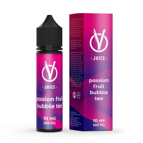 Longfill VBar VJuice - Passionfruit Bubble Tea 10/60ml