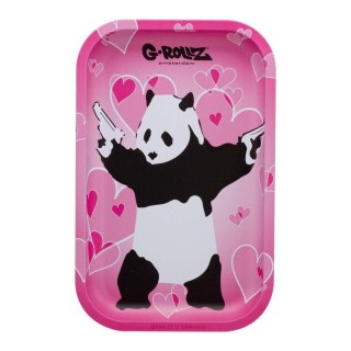 Tacka metalowa do skręcania - G-Rollz Panda Gunnin 17.5x27.5 cm