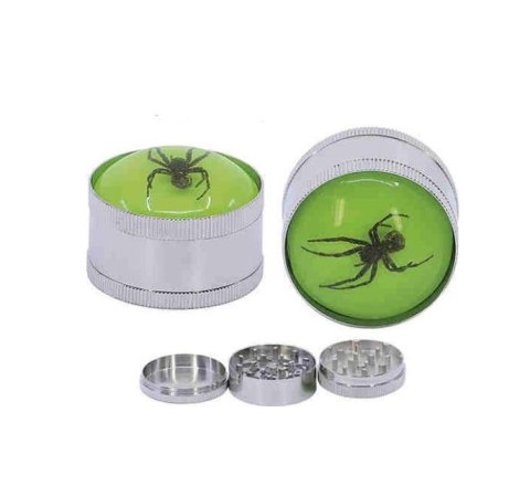 Młynek Metalowy - REAL SPIDER 3-częściowy 5 cm