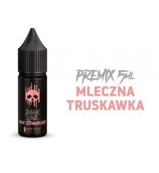 Premix Dark Line 5ml - Milk Strawberry