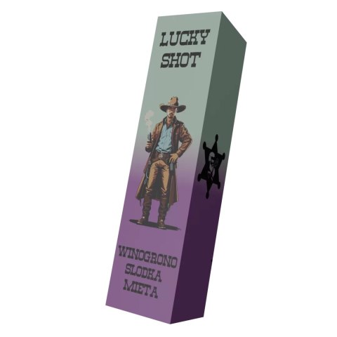 Premix Lucky Shot - 40/60ML Winogrono Słodka Mięta