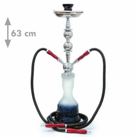 Shisha Oasis - Samira Czarna (wys. 63 cm, 2 węże)