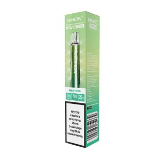 Jednorazowy e-papieros Smok Mavic Crystal 700 Puffs 20mg - Menthol