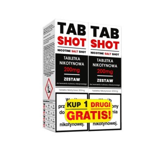 Tab Shot 200MG Zestaw 1+1 Gratis