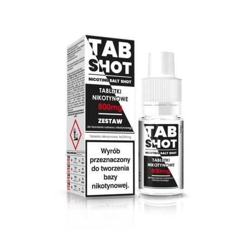 Tab Shot 800MG (4x200MG) - Zestaw 4 Tabletki Nikotynowe