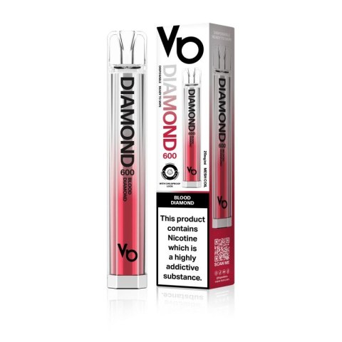 Jednorazowy e-papieros Vapes Bars Diamond 600 - Blood Diamond