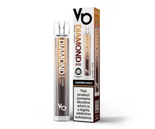 Jednorazowy e-papieros Vapes Bars Diamond 600 - Copper Cola