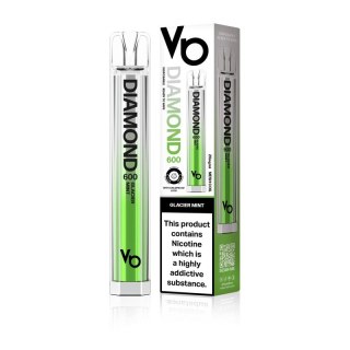 Jednorazowy e-papieros Vapes Bars Diamond 600 - Glacier Mint