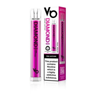 Jednorazowy e-papieros Vapes Bars Diamond 600 - Pink Sapphire