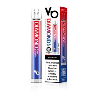 Jednorazowy e-papieros Vapes Bars Diamond 600 - Red Crystal