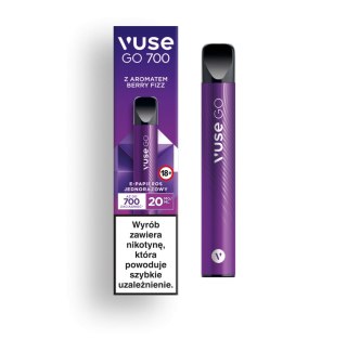 Jednorazowy e-papieros Vuse Go 700 puffs 20mg - Berry Fizz