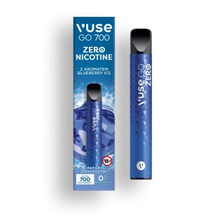 Jednorazowy e-papieros Vuse Go 700 puffs 0mg (bez nikotyny) - Blueberry Ice