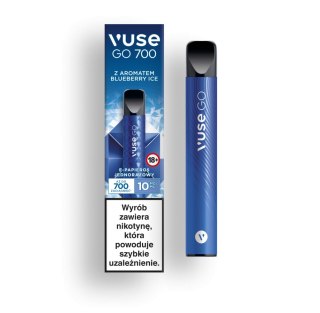 Jednorazowy e-papieros Vuse Go 700 puffs 10mg - Blueberry Ice