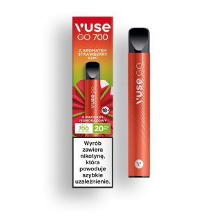 Jednorazowy e-papieros Vuse Go 700 puffs 20mg - Strawberry Kiwi